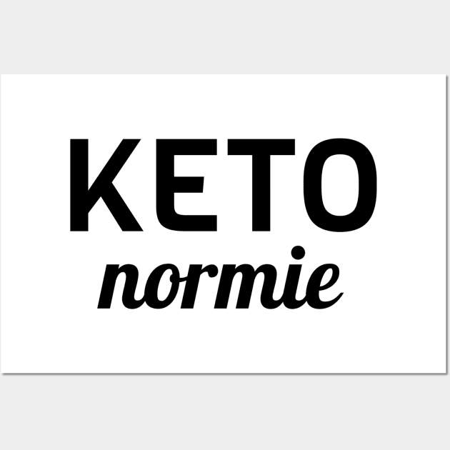 Keto Normie Wall Art by Jitesh Kundra